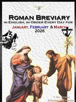 cover image of The Roman Breviary in English, in Order, Every Day for January, February, March 2026